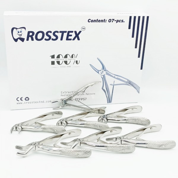 Dental Extraction Forceps Baby Set, 7 Pcs