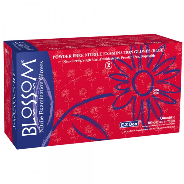 EZ Done Nitrile Gloves Small, PK/100
