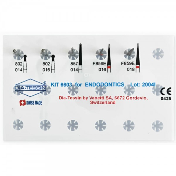 Diamond Burs Kit for Endodontics, Kit/5