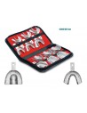 Medesy - Stainless Steel Regular Impression Trays with Retention Rim