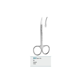 Medesy - Surgical Scissors, IRIS, curved