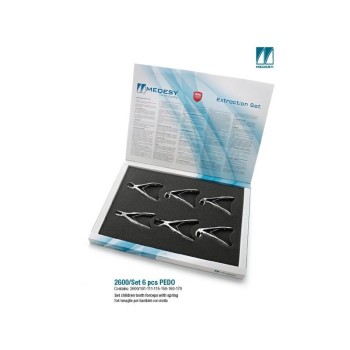 Medesy - Pedodontic Tooth Forceps Set 6 Pcs.