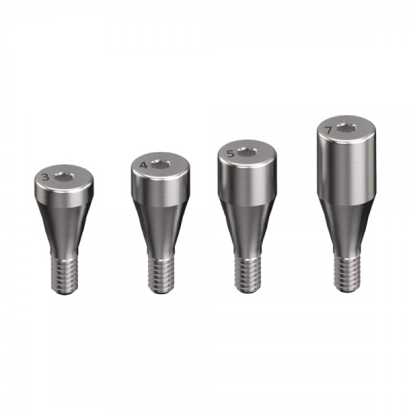 DENTIUM SUPERLINETM & IMPLANTIUM, Healing Abutment H. 4mm STD