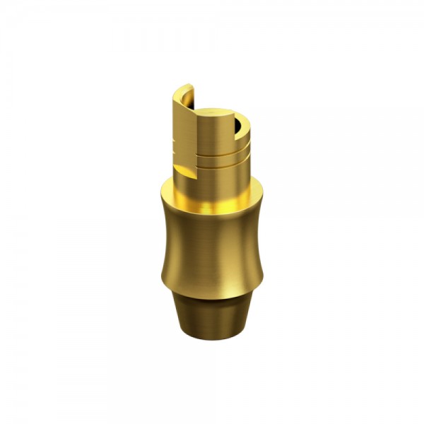 NOBEL BIOCARE, NOBELACTIVE, Non-Engaging Interface Abutment HG 4mm RP 4.3