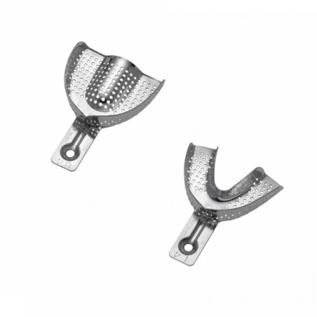 Aluminum Impression Trays No. 4 (Medium), PK/2