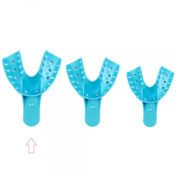 Disposable Impression Trays, Large Lower No. 5, PK/10