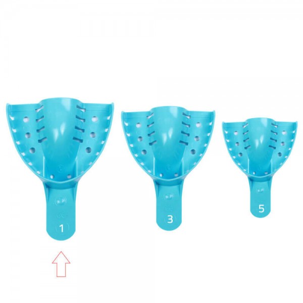 Disposable Impression Trays, Large Upper No. 5, PK/10