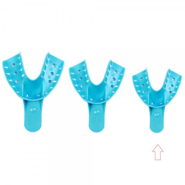 Disposable Impression Trays, Small Lower No. 3, PK/10