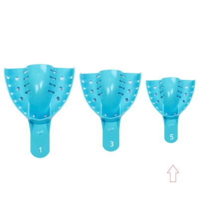 Disposable Impression Trays, Small Upper No. 3, PK/10