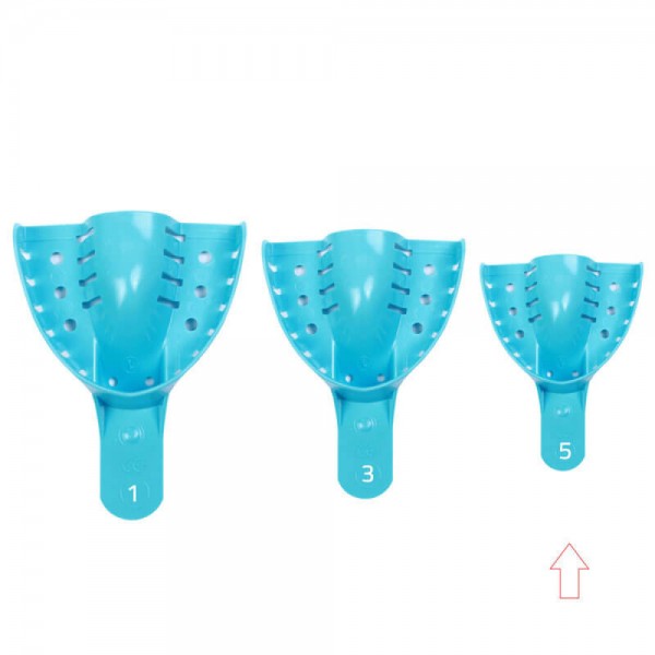 Disposable Impression Trays, Small Upper No. 3, PK/10