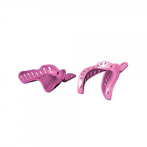 Edentulous Impression Tray, Assorted Sizes, Lower and Upper, PK/18