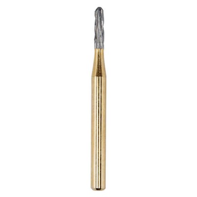 Carbide Bur, FG 010, Cylinder Round End, Crown Cutter ISO No. 137