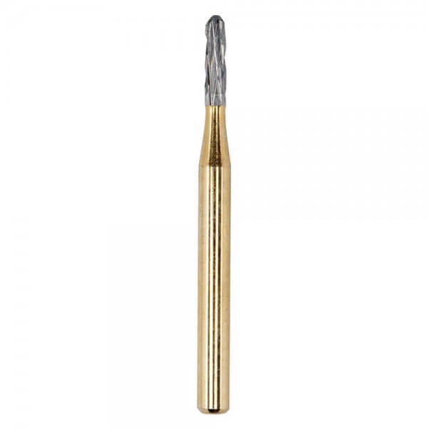 Carbide Bur, FG 010, Cylinder Round End, Crown Cutter ISO No. 137