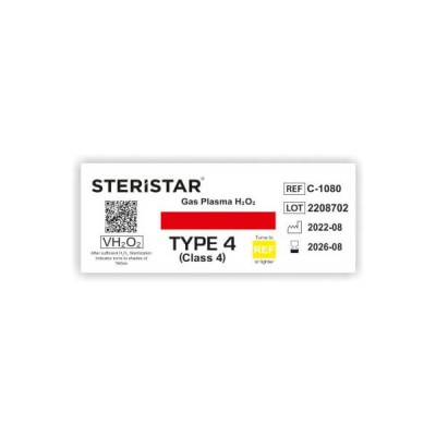 H2O2 Plasma Indicator Strips Indicators, PK/250