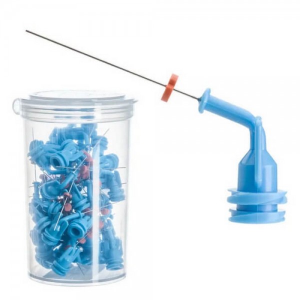 NaviTip, Apex Delivery Tips, 29G, Blue, 25mm Length