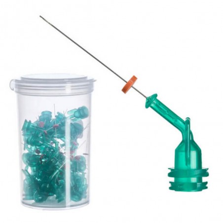 NaviTips 31G, Green (27mm Length), Double Sideport Irrigator, Bulk
