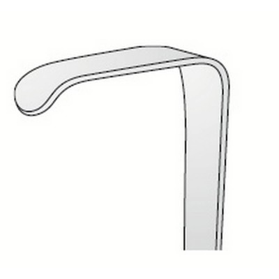 Retractor Langenbeck 40x10mm
