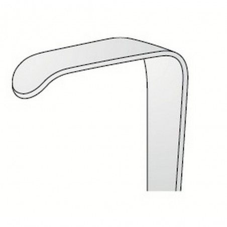 Retractor Langenbeck 40x13mm