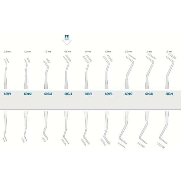 Enamel Instrument 0.5mm N.4