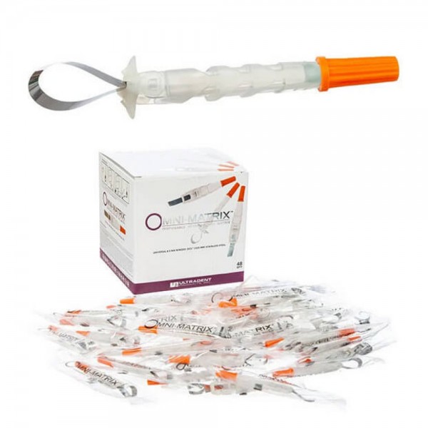 Omni-Matrix SS, Winged 6.5 mm 0.001" (.025 mm) Orange, PK/48