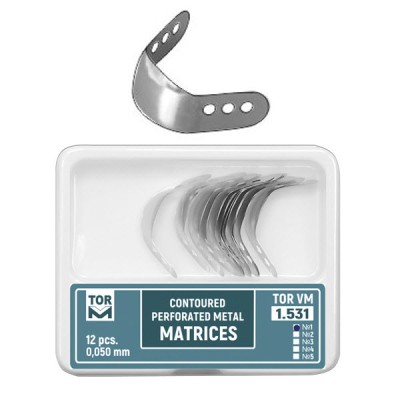 Perforated Contoured Metal Matrices, Small