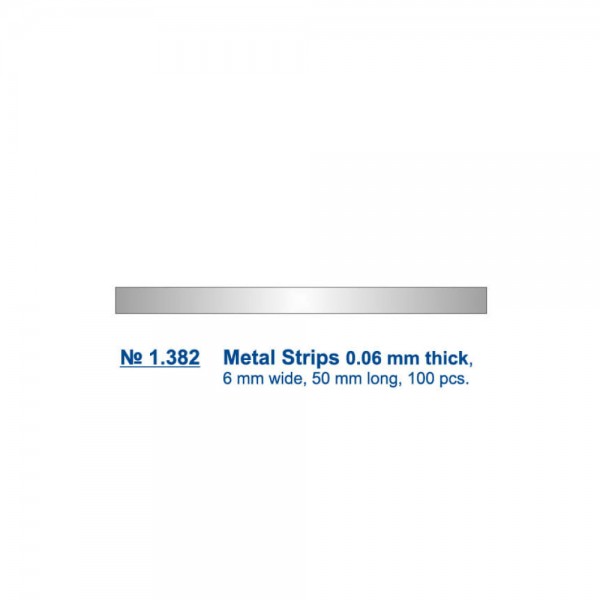 Stripper Metal Protective Strips, 0.06mm Thickness