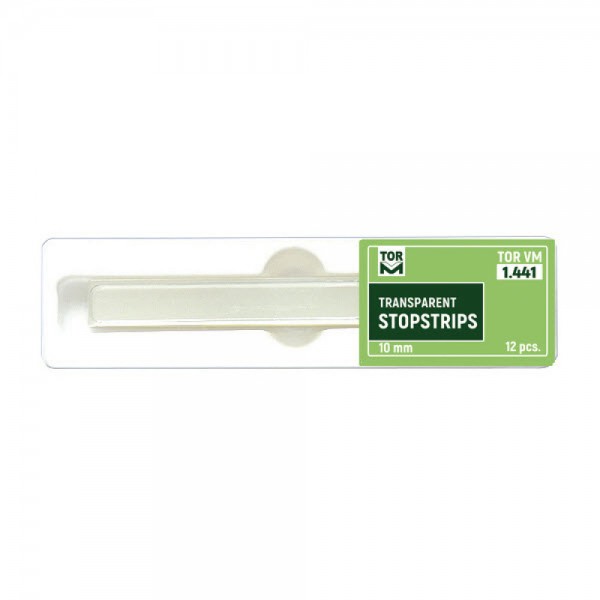Transparent Stopstrips, 10mm Width, 100mm Length