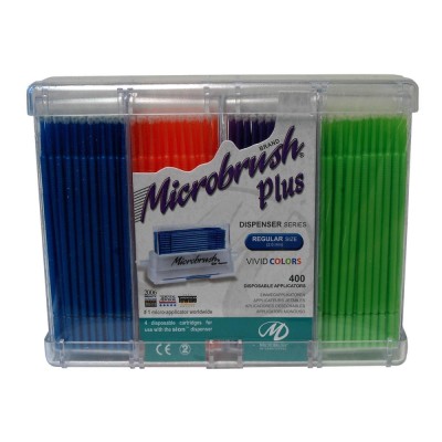 Microbrush Plus Dispenser Kit, Regular 2.0mm, PK/400