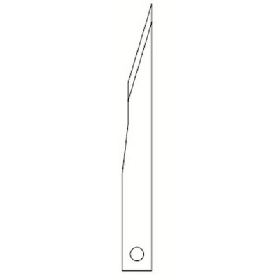 Micro Blades Sterile N.65, 25 Pcs