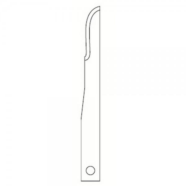 Micro Blades Sterile N.67, 25 Pcs