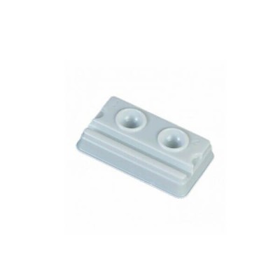 Disposable Plastic Mixing Plate, Two Wells