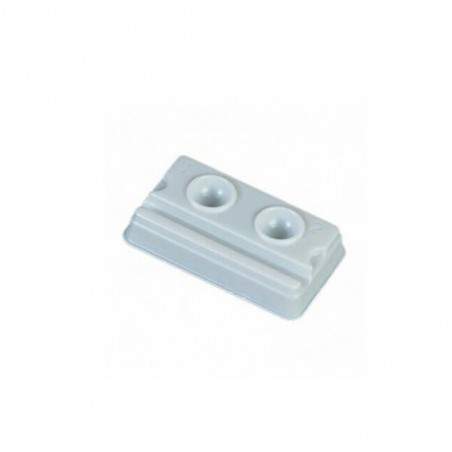 Disposable Plastic Mixing Plate, Two Wells