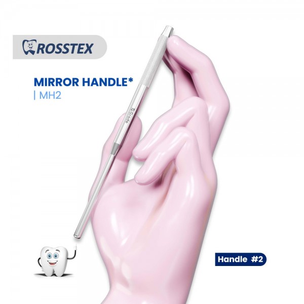 Dental Mirror Handle, Simple Stem, No. 2