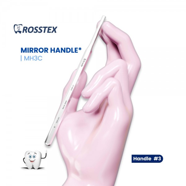 Dental Mirror Handle, Simple Stem, No. 3