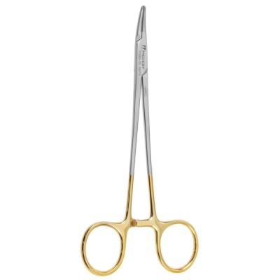 Needle Holder Crile-Wood 150mm Curved TC