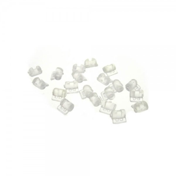 Rotation Wedges, Latex Free Clear, PK/100