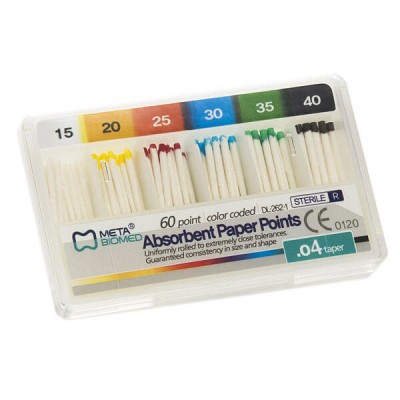 Absorbent Paper Points .04 Taper No. 25