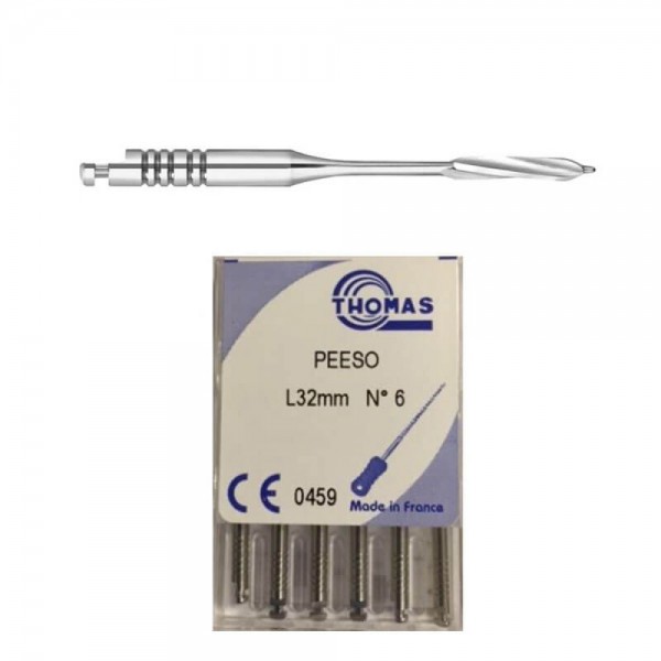 Thomas Peeso Drill 28mm No. 1-6 Stainless Steel