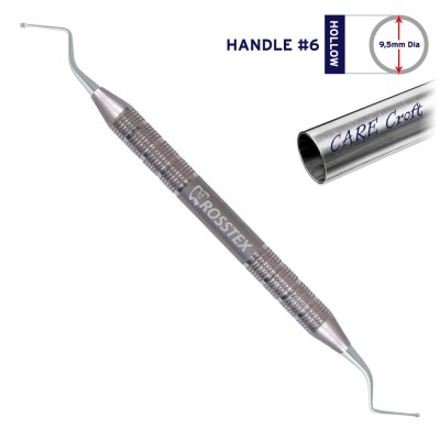 Dental File Hirschfeld 3/7, Handle No. 4