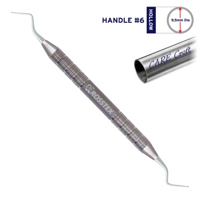 Dental File Hirschfeld 5/11, Handle No. 4