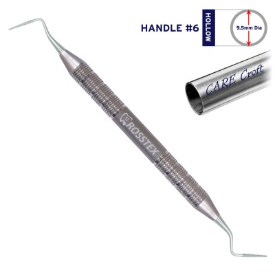 Dental File Sugarman 3S/4S, Handle No. 6