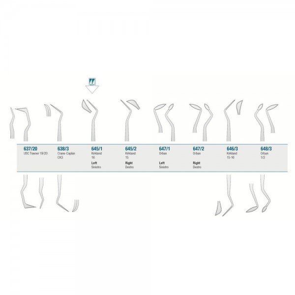 Perio Knife Kirkland N.16 Left