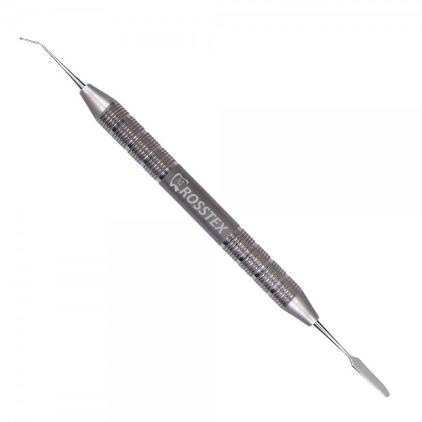 Dental Placement Instrument, Mini Spatula/Placer, Handle No. 4