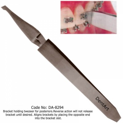 Bracket Holding Tweezer For Posterior