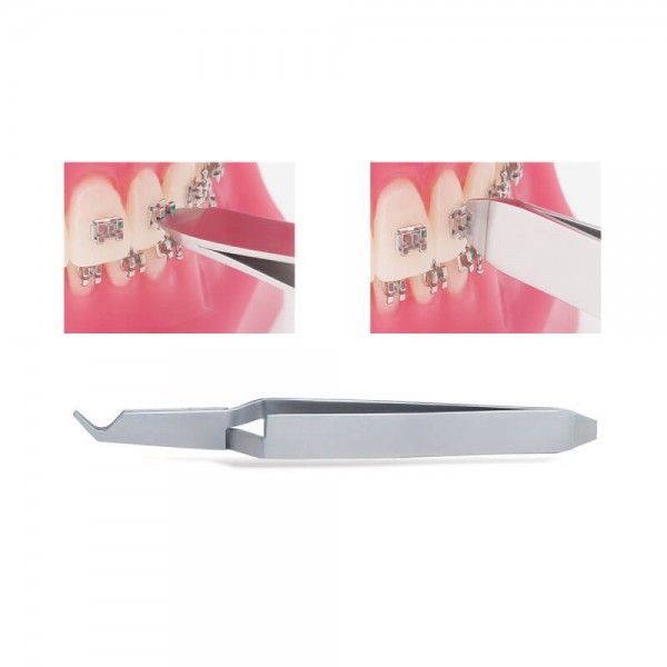 Direct Bond Tweezer with Bracket Aligner