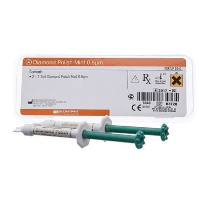 Diamond Polish Paste, Mint Flavor, 0.5 micron, Refill