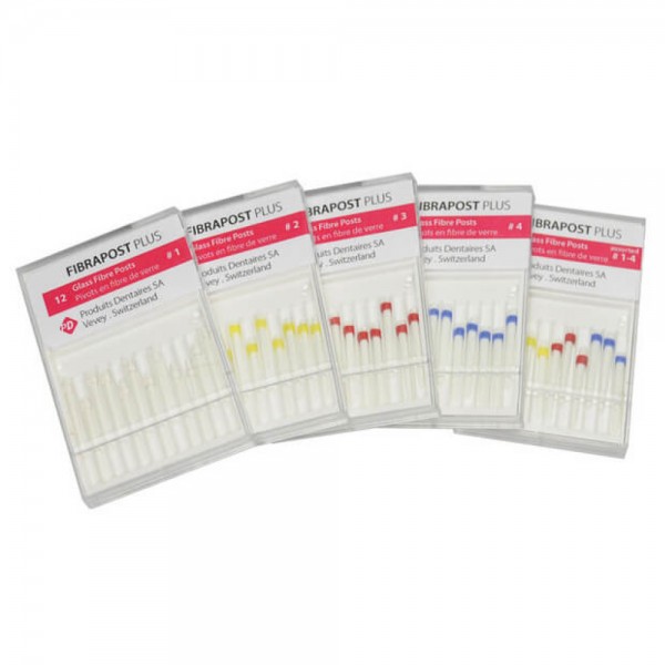 Fiberapost Plus DC, White, Size No.3