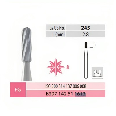 FG Tungsten Carbide Bur 500.314.137.006.008