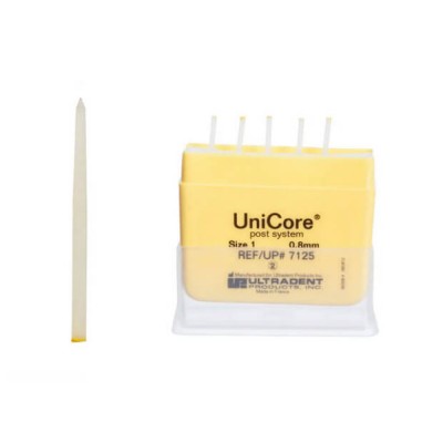 UniCore Post Size No. 1 (0.8mm) Yellow Refill