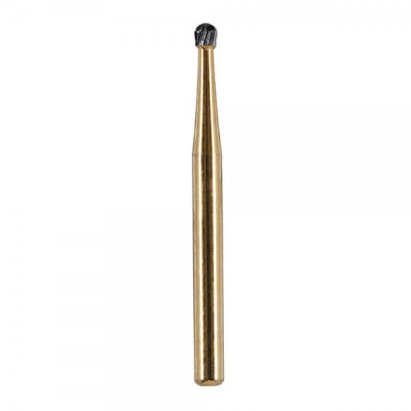 Finishing Carbide Bur, FG 012, Round, 12 Flutes ISO No. 001